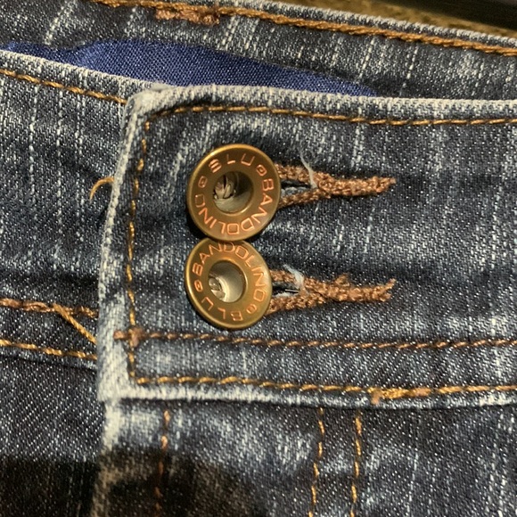 Bandolino Blue Denim Jeans Pants Size 6 Flap Pockets 🌀 - Picture 7 of 16